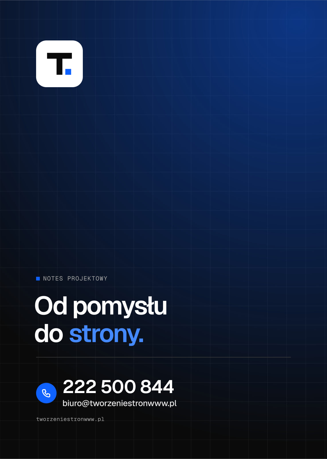 Okładka notesu – podgląd