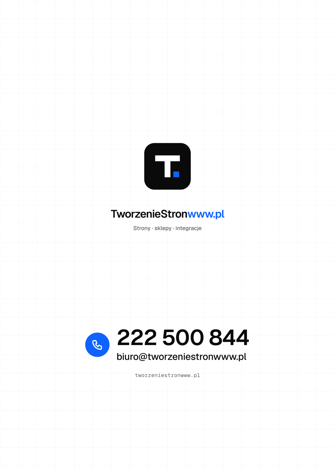 Teczka ofertowa – tył – podgląd