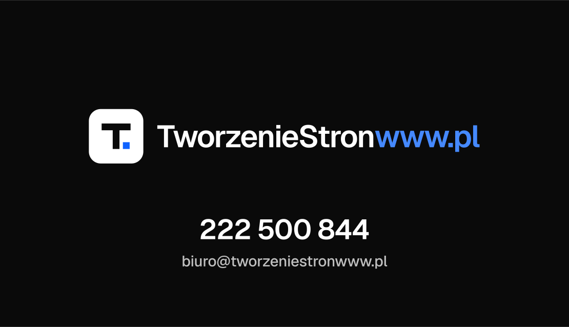 Wizytówka – przód – podgląd
