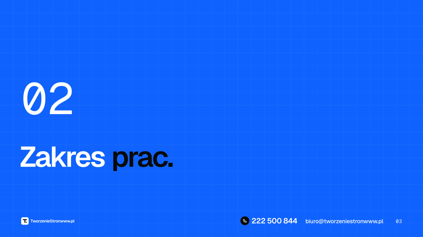 Slajd – sekcja – podgląd