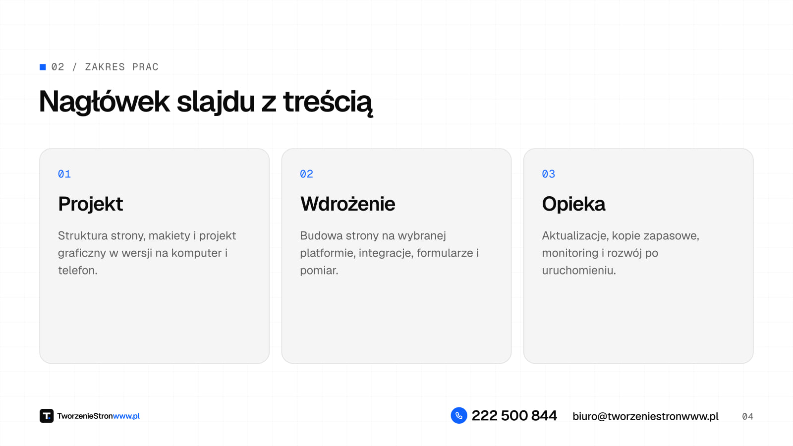 Slajd – treść – podgląd