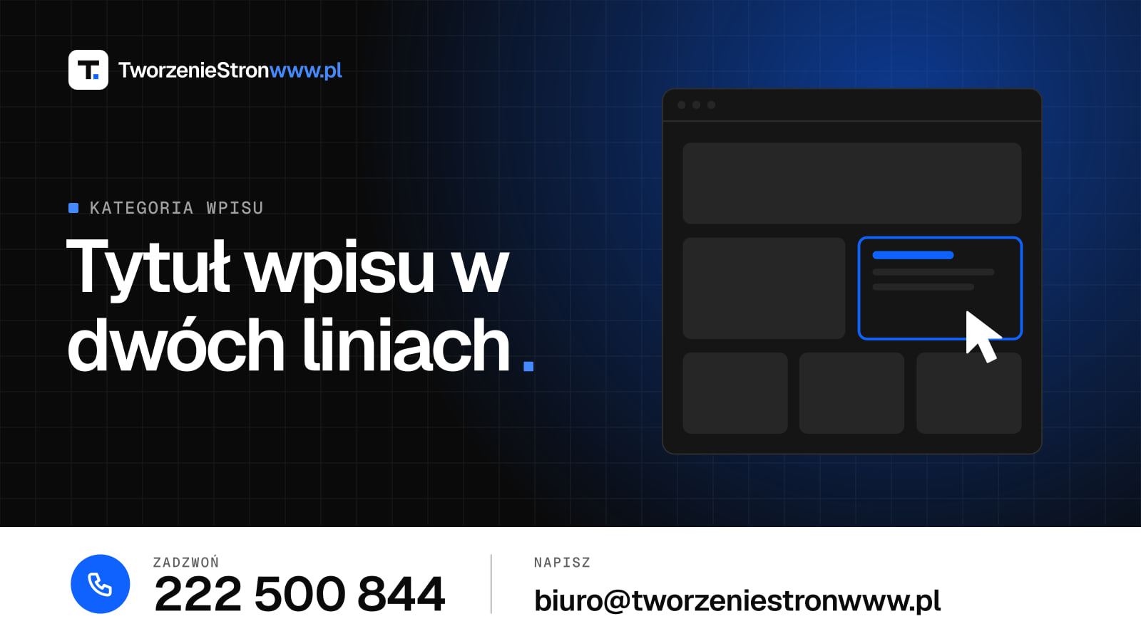 Grafika wyróżniająca wpisu – podgląd