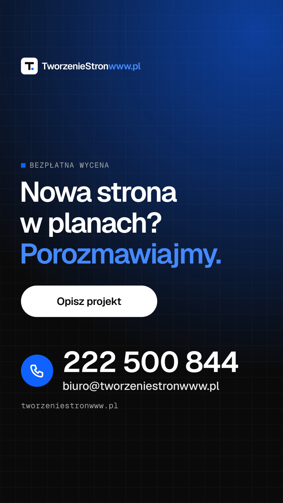 Relacja z wezwaniem do działania – podgląd