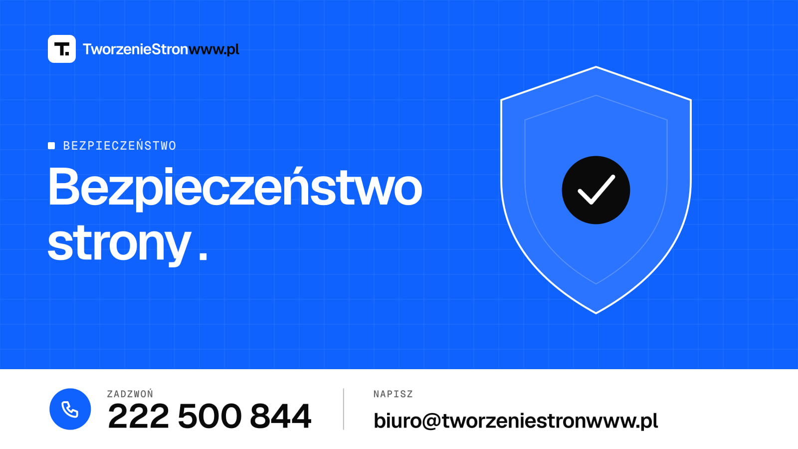 Bezpieczeństwo strony – grafika do artykułu „Jak rozpoznać zhakowaną stronę i co zrobić w pierwszej kolejności”