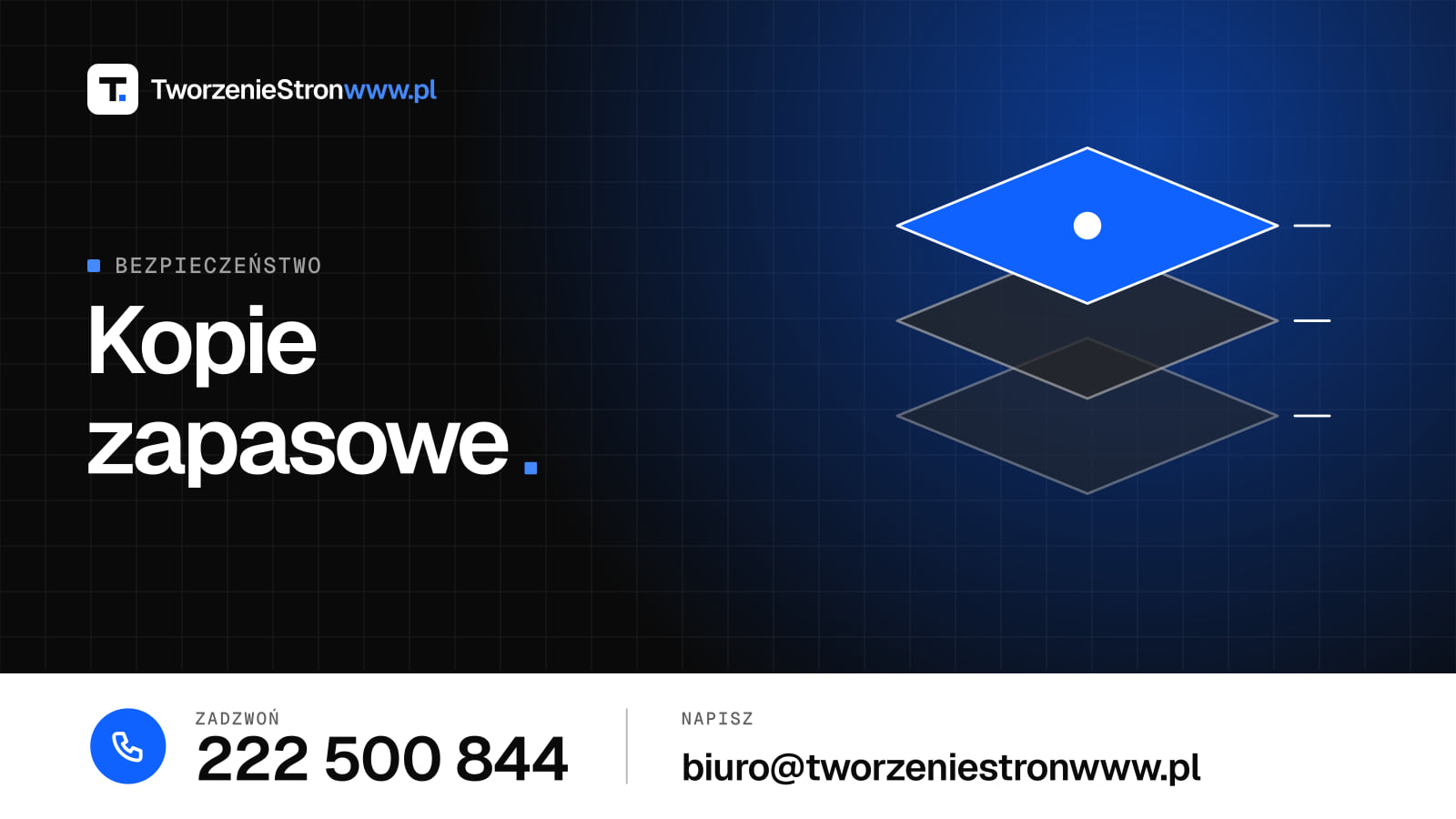 Kopie zapasowe – grafika do artykułu „Kopie zapasowe strony – zasada 3-2-1 w praktyce”